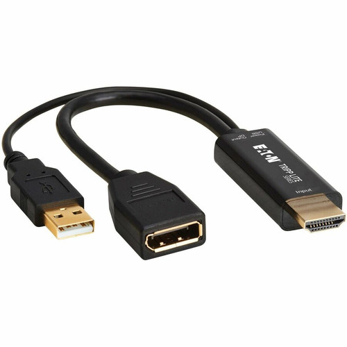 Tripp Lite series P130-06N-DP-4K6 DisplayPort/HDMI/USB Audio Video Cable - 7.1" (180.34 mm) DisplayPort/HDMI/USB A/V Cable for Device, (Fleet Network)