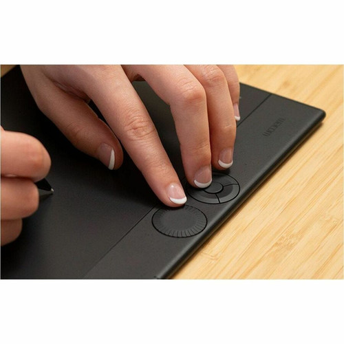 Wacom PTK870K0A Intuos Pro Large Graphics Tablet - 5080 lpi - 8192 Pressure Levels - Wired/Wireless Bluetooth - Black
