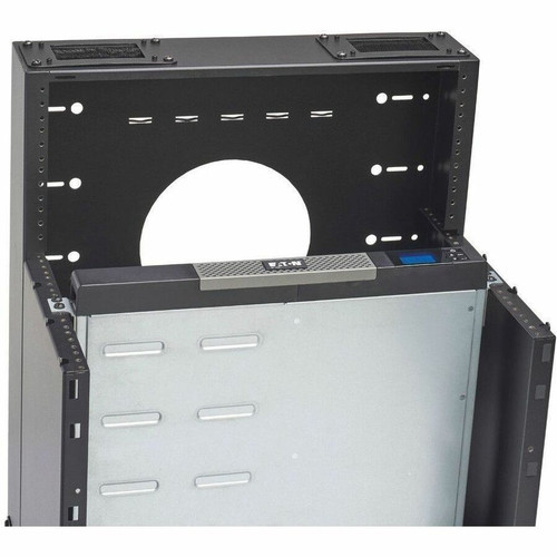 Eaton MiniRaQ Rack Mount Enclosure - For Rack, IT Equipment - 4U Rack Height - Wall Mountable - Black - 396.83 lb (180000 g) Maximum (ETN-MRQ351V10)