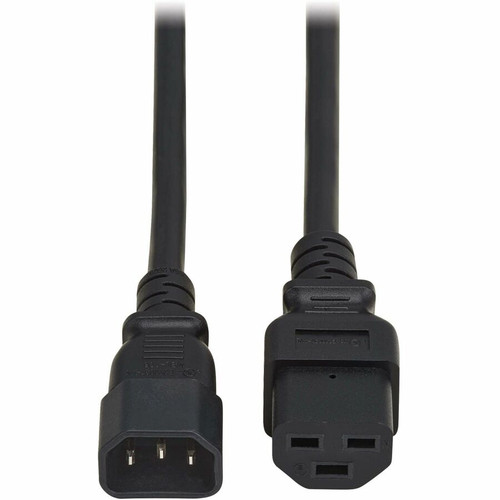 Tripp Lite by Eaton P037-004 Power Cord - C14 to C21 Heavy-Duty - 15A 250V - 14 AWG - 4 ft Black