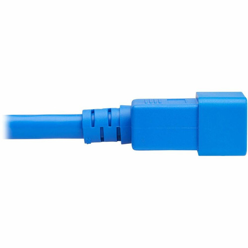 Tripp Lite series Power Cord, C20 to C21 - Heavy-Duty, 20A, 250V, 12 AWG, 2.5 ft. (0.76 m), Blue - For Network Switch, PDU, UPS, Rack, (P035-2P5-ABL)