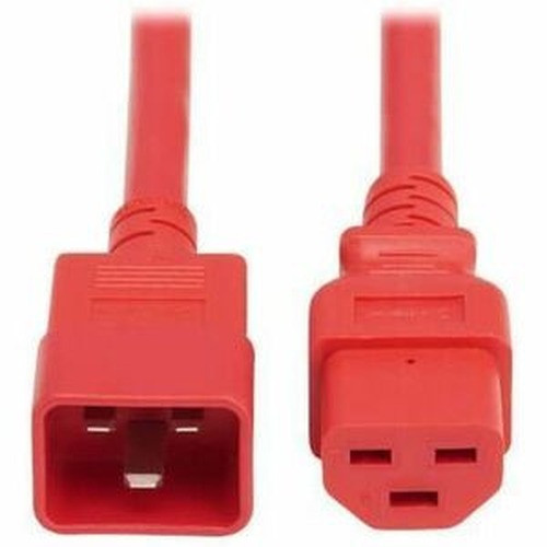 Tripp Lite series Power Cord C20 to C21 - Heavy-Duty 20A 250V 12 AWG 6 ft 1 8 m Red - For Network Switch PDU UPS Switch