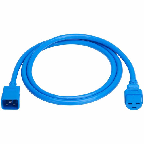 Tripp Lite series Power Cord, C20 to C21 - Heavy-Duty, 20A, 250V, 12 AWG, 6 ft. (1.8 m), Blue - For Network Switch, PDU, UPS, Switch, (Fleet Network)