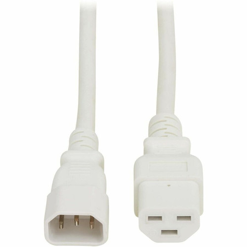 Tripp Lite by Eaton P037-002-AWH Heavy-Duty Power Cord - C14 to C21 - 15A 250V - 14 AWG - 2 ft - 0. 6 m - White