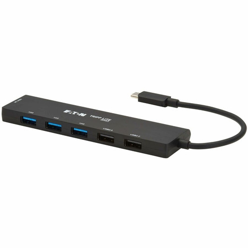 Tripp Lite series U460-006-5A1C USB Hub - USB Type C - 1.25 GB/s, 60 MB/s - Notebook, Desktop, Tablet, Smartphone, Hard Drive, Mouse, (U460-006-5A1C)