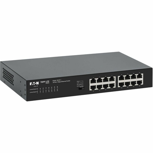 Tripp Lite series NG16-1 16-Port Gigabit Ethernet Unmanaged Switch - 16 Ports - Gigabit Ethernet - 10/100/1000Base-T - 2 Layer - 10 W (Fleet Network)