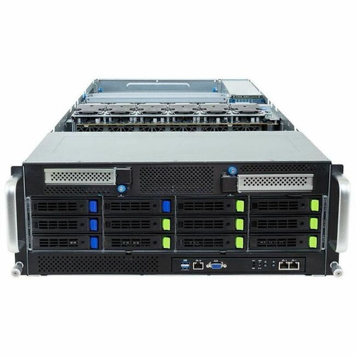 Gigabyte G494-SB0-AAP1 Server Barebone System - 4U Rack-mountable - Socket LGA-4710 - 2 x Processor Support - Intel - Intel Chip - RAM (Fleet Network)
