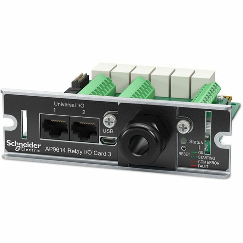 APC by Schneider Electric UPS Management Adapter - 2 x Network (RJ-45) Port(s) - USB (Fleet Network)