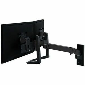 Ergotron Mounting Bow/Pivot for Mounting Arm, Monitor, Display Screen - Dark Gray - 2 Display(s) Supported - 27" Screen Support - lb - (Fleet Network)