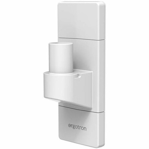 Ergotron Mounting Base for Mounting Arm, Wall Track - White - Vertical - 22.05 lb (10000 g) Load Capacity - Aluminum, Steel (Fleet Network)