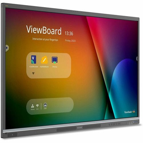 ViewSonic 65" ViewBoard 4K Interactive Flat Panel, 3840 x 2160 resolution - 65" (1651 mm) LCD - Rockchip RK3576 - 3840 x 2160 - 2160p (Fleet Network)