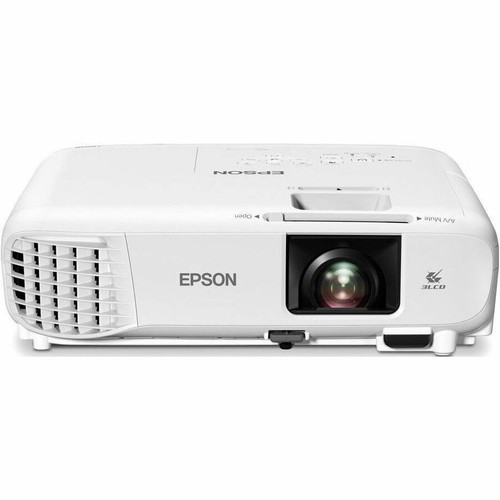 Epson PowerLite E24 3LCD Projector - 16:10 - Ceiling Mountable - White - 1024 x 768 - Front, Rear, Ceiling - 720p - 6000 Hour Normal - (Fleet Network)
