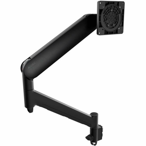 Atdec Mounting Arm for Monitor, Curved Screen Display, Post - Black - 35" Screen Support - 17.64 lb (8000 g) Load Capacity - 75 x 75, (Fleet Network)