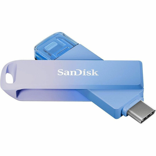 SanDisk Creator Phone Drive - 128GB - 128 GB - USB 3.2 (Gen 1) Type C, Lightning - 90 MB/s Read Speed - 2 Year Warranty (Fleet Network)