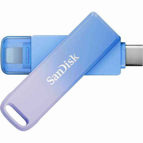 SanDisk Creator Phone Drive - 128GB - 128 GB - USB 3.2 (Gen 1) Type C, Lightning - 90 MB/s Read Speed - 2 Year Warranty (SDIXD0N-128G-GN6TP)