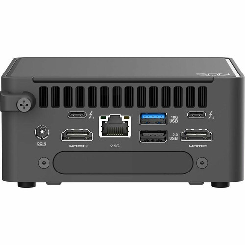 Asus 90AR00Q2-M00240 NUC15CRHC5 NUC 15 Pro Barebone Mini PC - Intel Core 5 - DDR5 SDRAM - 2 Memory Slots - 2. 5GbE - Wi-Fi 7 - Thunderbolt 4
