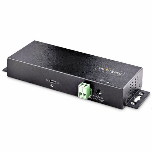 StarTech.com HB31C5A2CME 7-Port Industrial USB 3.2 Gen 2 Hub - 5x USB-A & 2x USB-C 10Gbps - Mountable with Power Adapter & ESD Protection