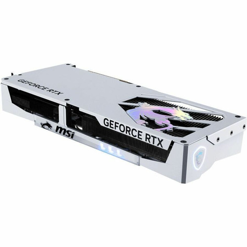 MSI RTX 5070 GAMING TRIO OC White High Resolution Performance Graphics Card DisplayPort Express Boost Clock Width Bit Bus GHz PCI X G5070-12GTCW
