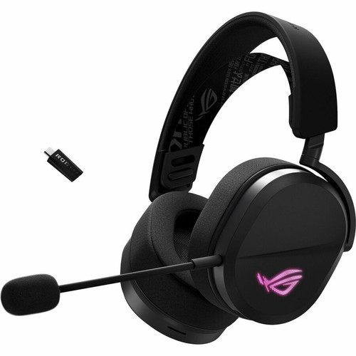 Asus ROG Pelta Gaming Headset - Stereo - USB Type C - Wired/Wireless - Bluetooth/RF - 32 Ohm - 20 Hz to 20 kHz - Over-the-head - - - - (Fleet Network)