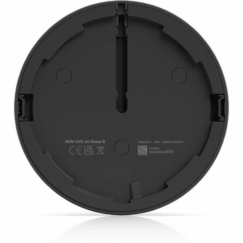 Ubiquiti UVC-AI-Dome-B UniFi AI Dome Network Camera - 8MP 4K - Infrared Night Vision 131.23 ft - Dome - Black - PoE