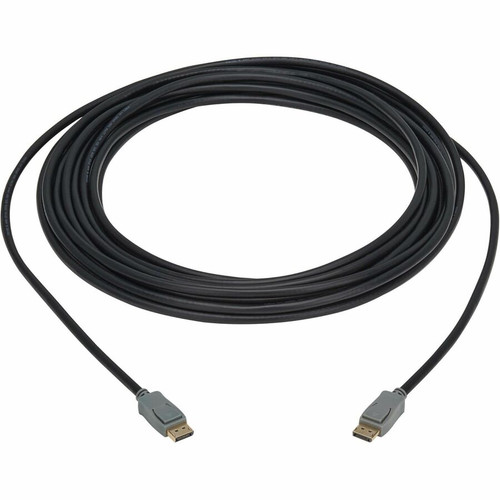 Tripp Lite series DisplayPort Audio/Video Cable - 35 ft (10.67 m) DisplayPort A/V Cable for Display, Audio/Video Device, Home Theater (Fleet Network)