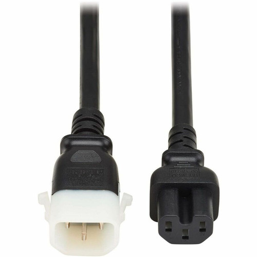 Tripp Lite by Eaton P018-E06 Power Extension Cord - 6 ft Heavy Duty - 250V 15A - IEC C15 to C14 - Black