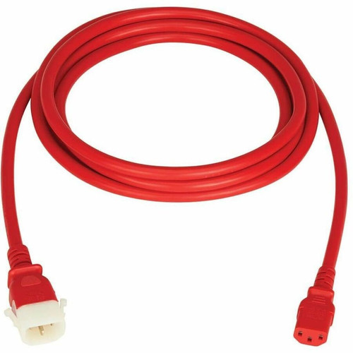 Tripp Lite Power Extension Cord For PDU Computer Monitor HDTV Printer Server UPS Network Device Rack Heavy Duty Cable P005-E10-ARD-6