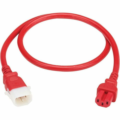 Tripp Lite series P018-E03-ARD-6 Power Extension Cord - For PDU, Computer, Monitor, HDTV, Printer, Server, UPS, Network Device, Rack, (Fleet Network)