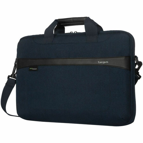 Targus TSS98402GL GeoLite EcoSmart Slim Brief - 15-16" Water-Resistant Fabric Laptop Case with Shoulder Strap