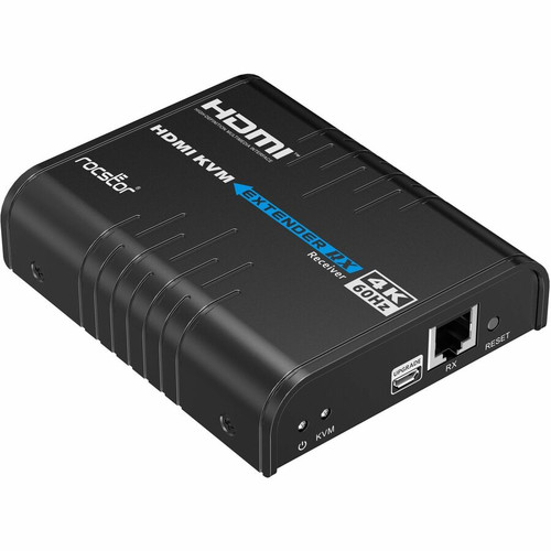 Rocstor TrueReach Video Extender Transmitter And Receiver Extended Range Network HDMI USB Connectivity Transmitter/Receiver RJ-45 Ft In Mm Y10G019-B1