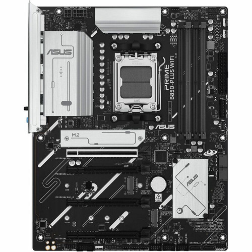 Asus Prime PRIME B850-PLUS WIFI Gaming Desktop Motherboard - AMD B850 Chipset - Socket AM5 - ATX - Ryzen 7, Ryzen 8, Ryzen 9 Processor (Fleet Network)