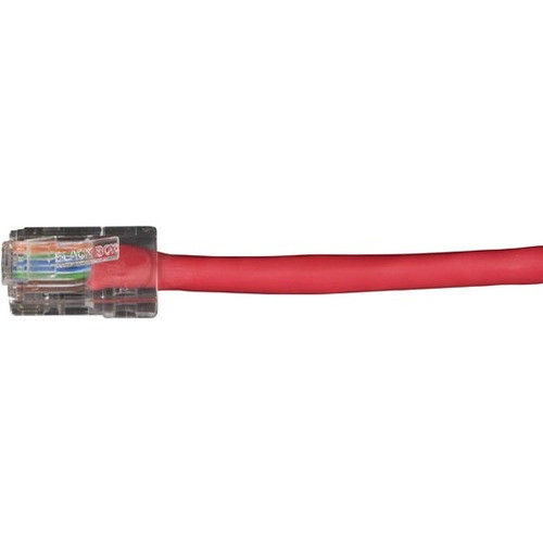 Black Box Cat.5e UTP Patch Network Cable - 20 ft Category 5e Network Cable for Patch Panel, Wallplate, Network Device - First End: 1 x (Fleet Network)