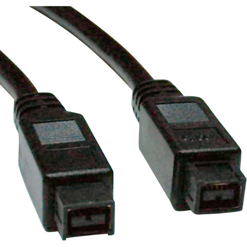 Tripp Lite 10ft Hi-Speed FireWire IEEE Cable-800Mbps with Gold Plated Connectors 9pin/9pin M/M 10' - 10 ft (3.05 m) FireWire Data - 1 (Fleet Network)