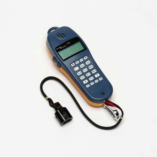 Fluke Networks TS25D Test Set with 346A Plug - Telephone Cable Testing - LCD - Twisted Pair - 9V (25501004)