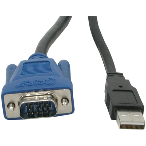 C2G Tensioned Professional Electrol Projection Screen - 10 ft USB KVM Cable - Black (14176)