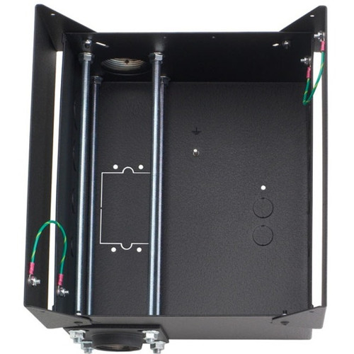 Chief CMA160 Heavy-Duty Black Mounting Box for Electronic Equipment - 250 lb Load Capacity - 13. 1"H x 10. 3"W x 6. 1"D