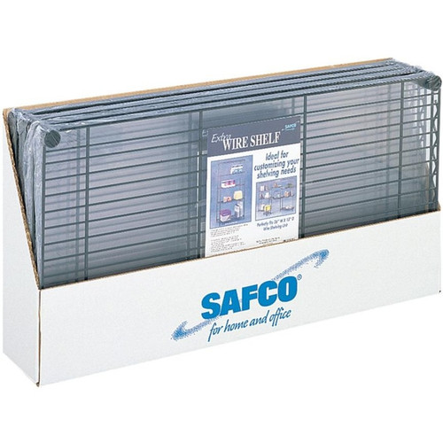 Safco Commercial Extra Shelf Pack, 36 x 18" - 36" (914.40 mm) Width x 18" (457.20 mm) Depth x 1" (25.40 mm) Height - Powder Coated - - (Fleet Network)