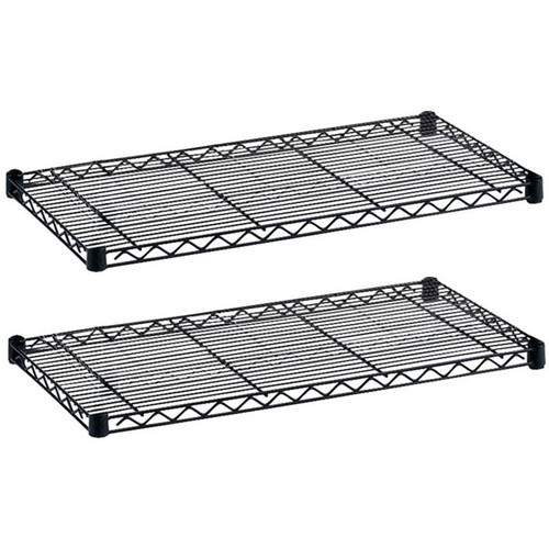 Safco Industrial Wire Extra Shelve - 48" (1219.20 mm) Width x 18" (457.20 mm) Depth x 1.5" (38.10 mm) Height - 4 x Shelf(ves) - 1250 - (Fleet Network)