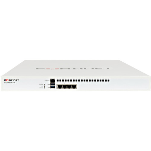 Fortinet FML-400F-BDL-640-60 FortiMail 400F Secure Email Gateway Appliance - 4-Port Gigabit Ethernet - 1U Rack-Mountable Network Security Firewall