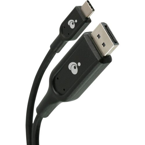 IOGEAR USB-C to DisplayPort 4K Cable, 6.6 Ft (2m) - 6.6 ft (2 m) DisplayPort/USB A/V Cable for Tablet, Projector, MAC, PC, iPad Pro, - (G2LU3CDP12)