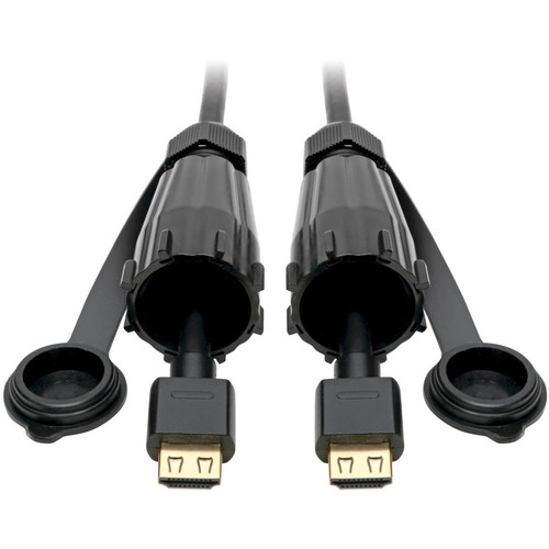 Tripp Lite series P569-012-IND2 HDMI Audio/Video Cable With Ethernet - 12 ft (3.66 m) HDMI A/V Cable for Monitor, Home Theater System, (Fleet Network)