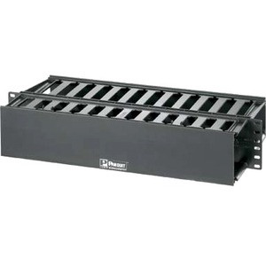 Panduit Cable Manager - Cable Manager - Black - Acrylonitrile Butadiene Styrene (ABS), Polyvinyl Chloride (PVC) - 1 Pack (Fleet Network)