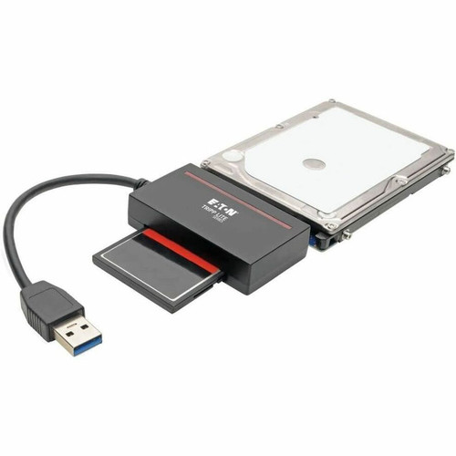 Tripp Lite series U338-CF-SATA-5G Drive Dock - USB 3.1 Host Interface External - Black - 1 x HDD Supported - Acrylonitrile Butadiene (U338-CF-SATA-5G)