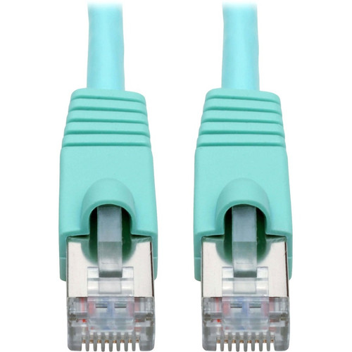 Tripp Lite series N262-010-AQ Cat.6a STP Patch Network Cable - 7 ft (2.13 m) Category 6a Network Cable for Network Device, Switch, POS (Fleet Network)