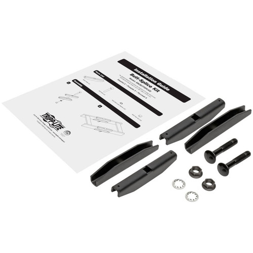 Tripp Lite series Cable Ladder Runway E-Bend - 90 Degrees, 18 in. Width - Cable Ladder Splice Kit - Black (SRLBUTTSPLICE)