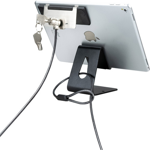 CTA Digital Tablet Security Kiosk Kit with Display Stand and Locking Cable (PAD-TSKK)
