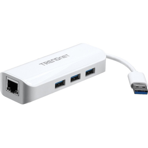 TRENDnet TU3-ETGH3 Gigabit Ethernet Card - USB (Fleet Network)