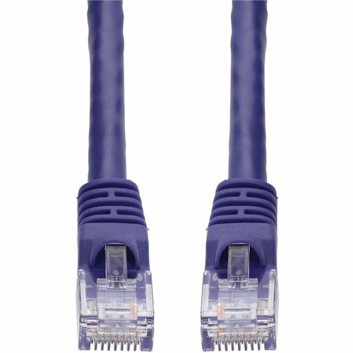AddOn 12ft Purple CAT 6 PVC Ethernet Cable Snagless Bubble Boot RJ-45 M/M - 12 ft (3.66 m) Category 6 Network Cable for Network Patch (Fleet Network)