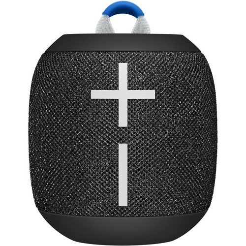 Ultimate Ears WONDER­BOOM 2 Portable Bluetooth Speaker System - Deep Space Black - 75 Hz to 20 kHz - 360&deg; Circle Sound - Battery (Fleet Network)