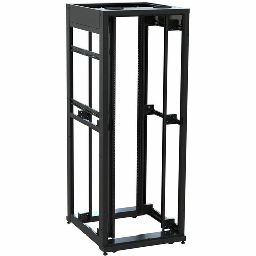 Middle Atlantic SNE Rack Frame - For Networking - 42U Rack Height32.48" (824.99 mm) Rack Depth - Floor Standing Open Frame - Black - (Fleet Network)